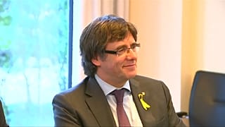 Puigdemont, candidato independentista en las europeas
