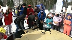 Il pancake gigante per la Maslenica russa