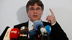 Carles Puigdemont in Berlin, Germany, February 12, 2019.