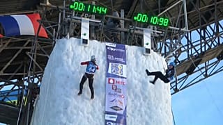 Russia triumphs at Ice Climbing World Championships