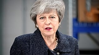 British Prime Minister Theresa May on March 8, 2019.