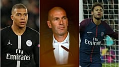 Real Madrid Zidane'ın ardından Mbappe ve Neymar'ı da istiyor