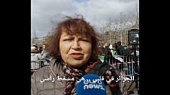 مستشارة بلدية باريس تساند المتظاهرين الجزائريين في العاصمة الفرنسية