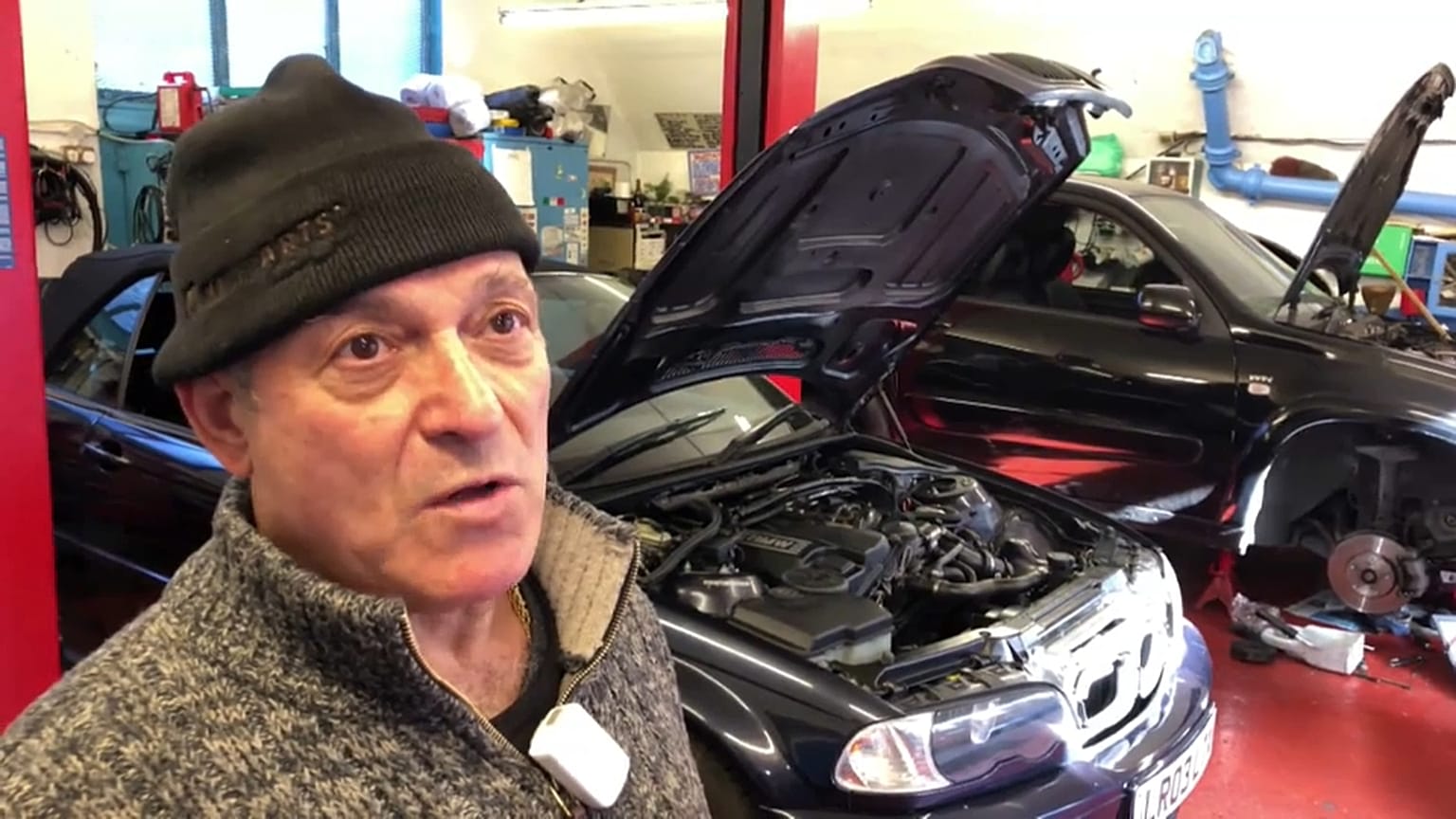 Eshan Koregar, known as Jimmy, runs a garage in west London