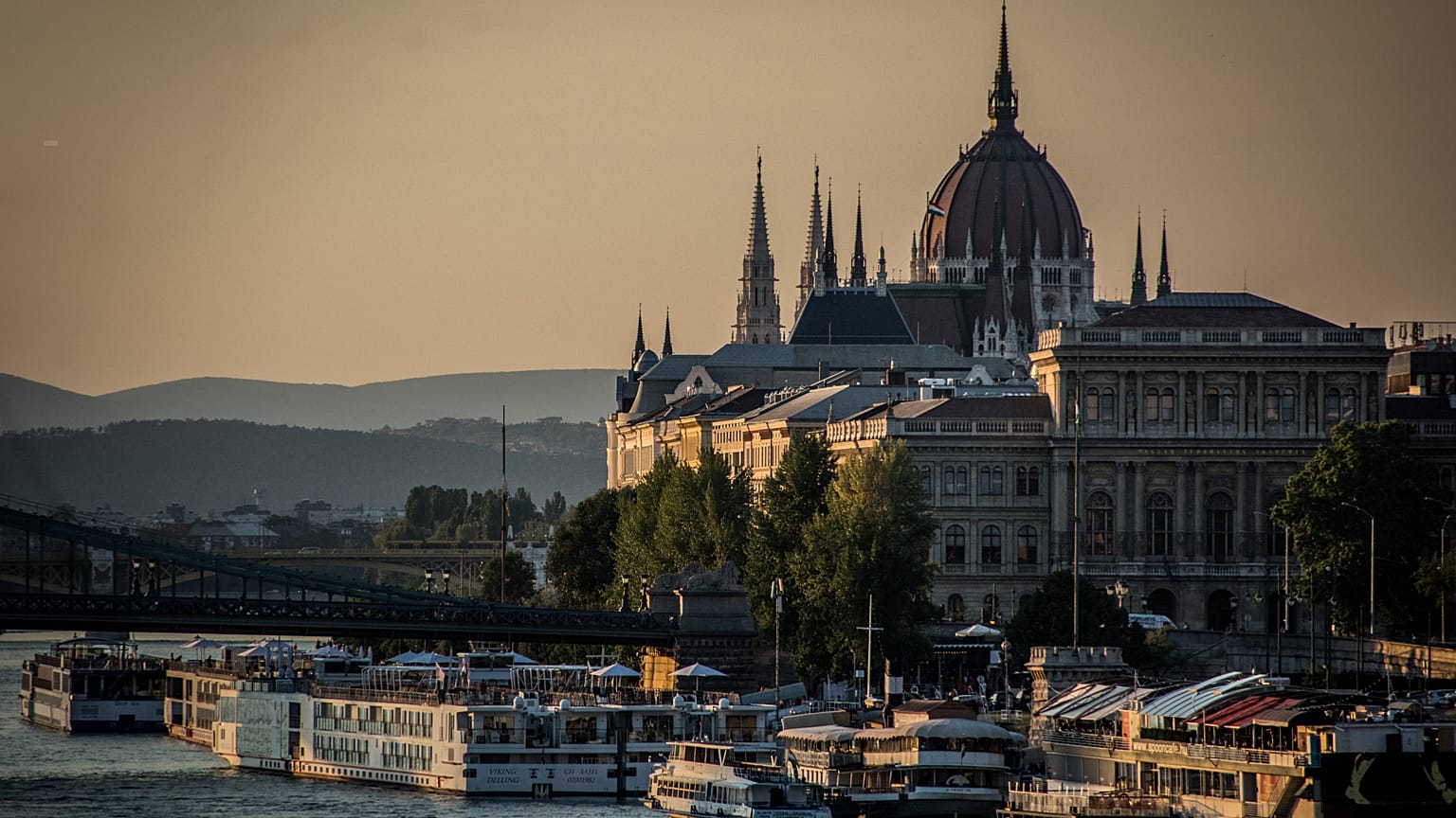 View of Budapest's Parliament