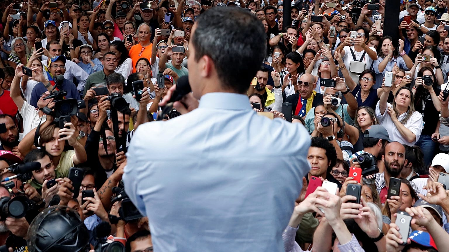 Guaidó asegura que “muy pronto” estará en el palacio presidencial