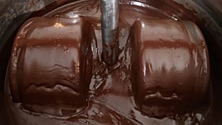 Una bicicleta para hacer chocolate