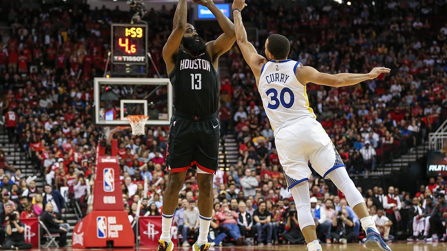 Los Warriors ponen fin a la racha de los Rockets en Houston