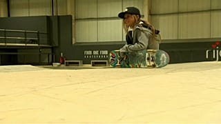 Una 'skater' de 10 años aspira a participar en Tokio 2010