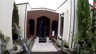 A grab from the video posted on social media