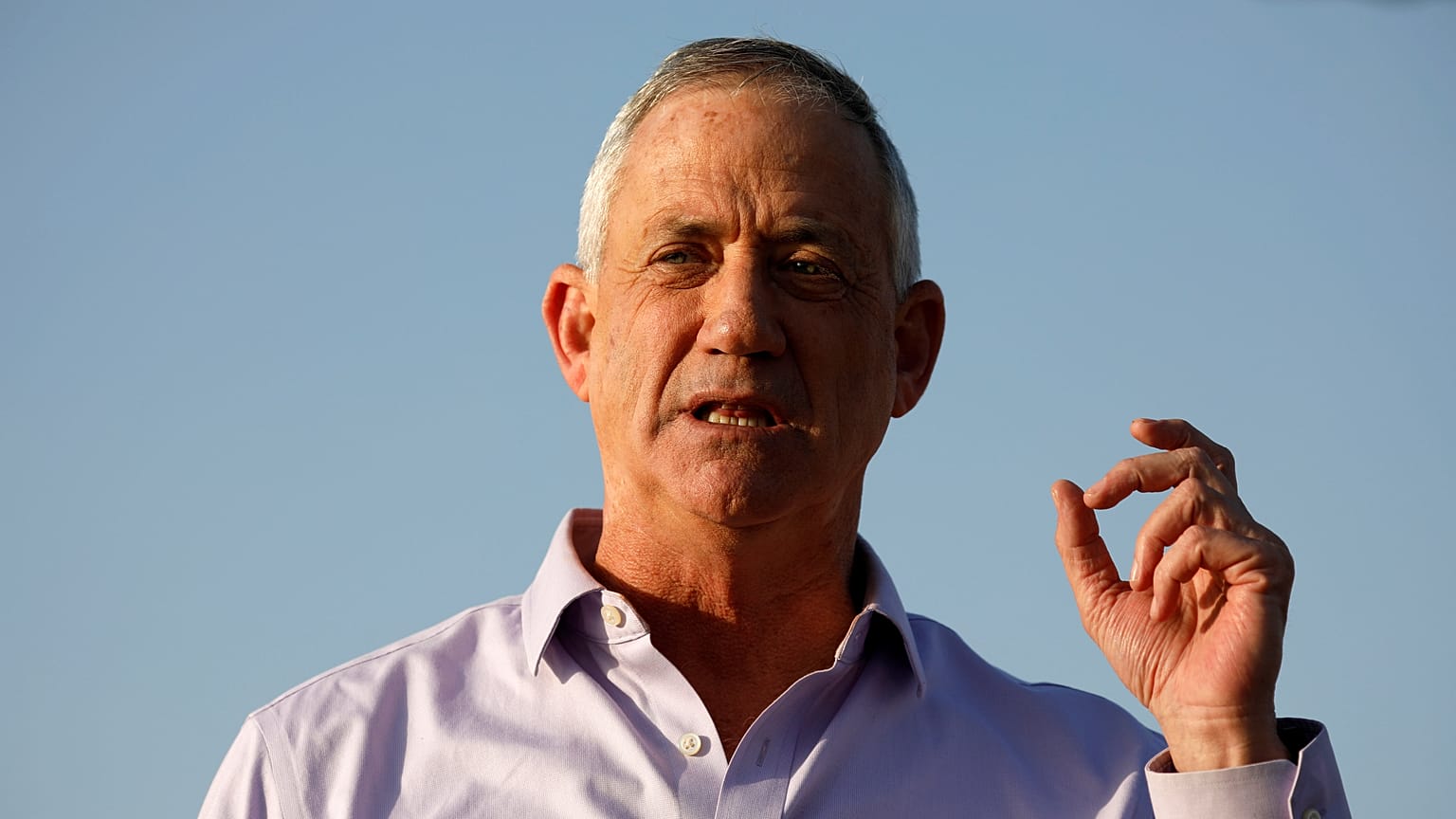 İsrailli asker kökenli siyasetçi Benny Gantz
