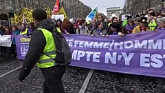 Video: Fransa'da Sarı Yelekliler gösterilerin 18. haftasında polisle çatıştı 