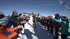 Pierra Menta : finish sous le soleil