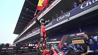 Pleno de victorias de Álvaro Bautista en el Mundial de Superbikes