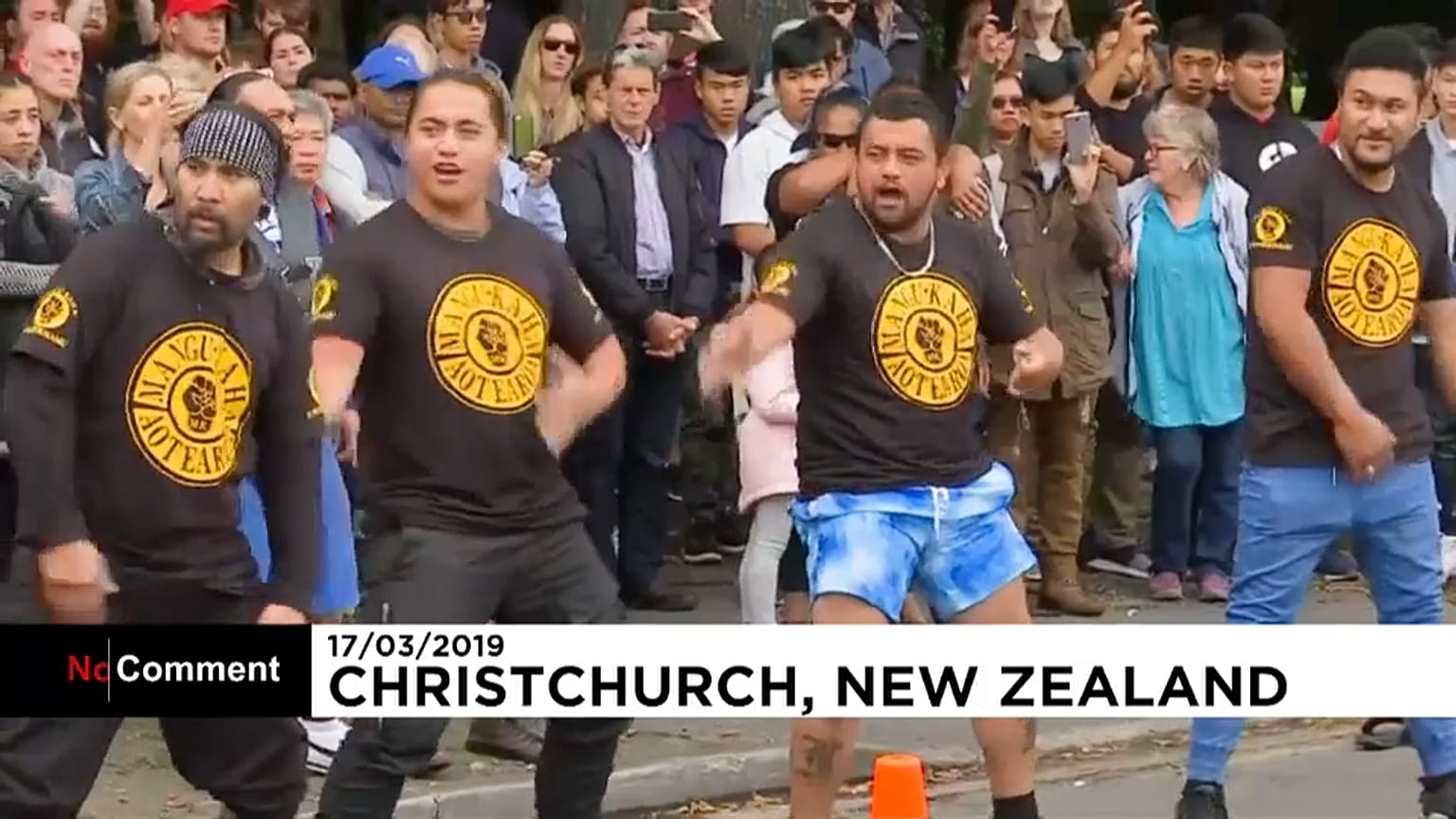 Egy motorosbanda haka-tánccal tisztelgett az új-zélandi terrortámadás áldozatai előtt