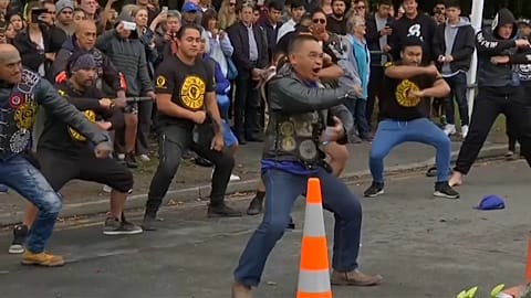 Haka für die Getöteten