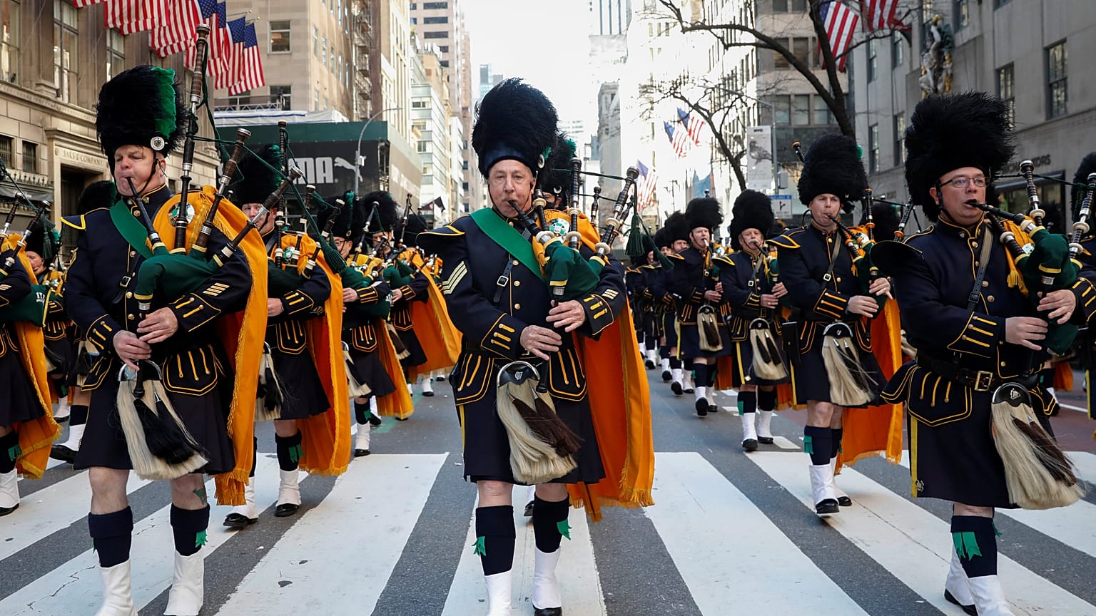 Video shows officer punching woman at St. Patrick's Day 'riot'