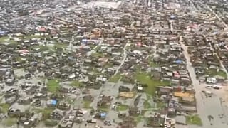 Inundaciones en la ciudad de Beira, Mozambique