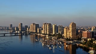 صورة عامة لمدينة الجيزة