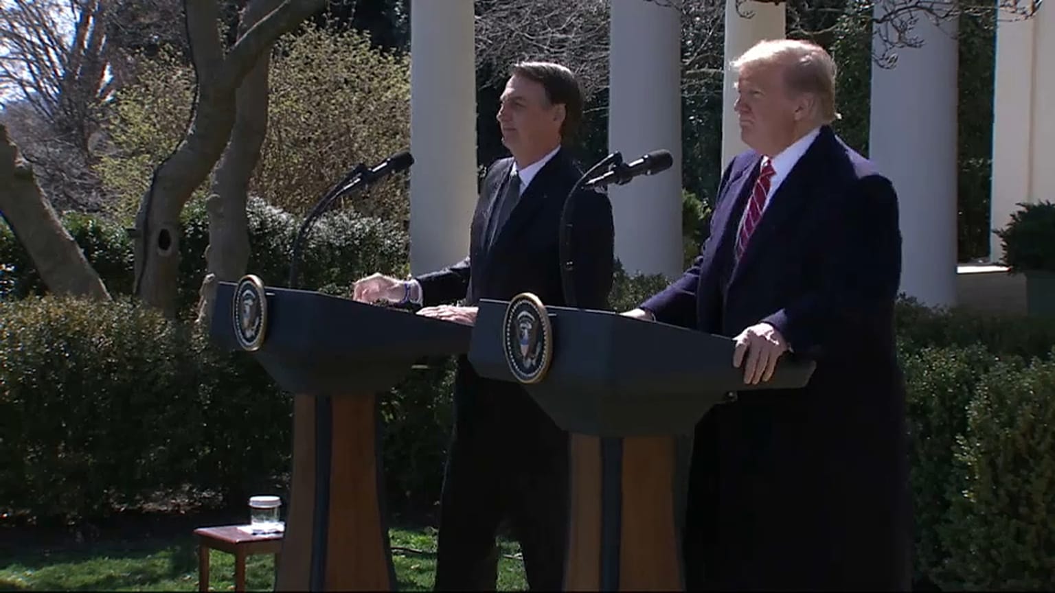 Donald Trump plantea que Brasil entre en la OTAN