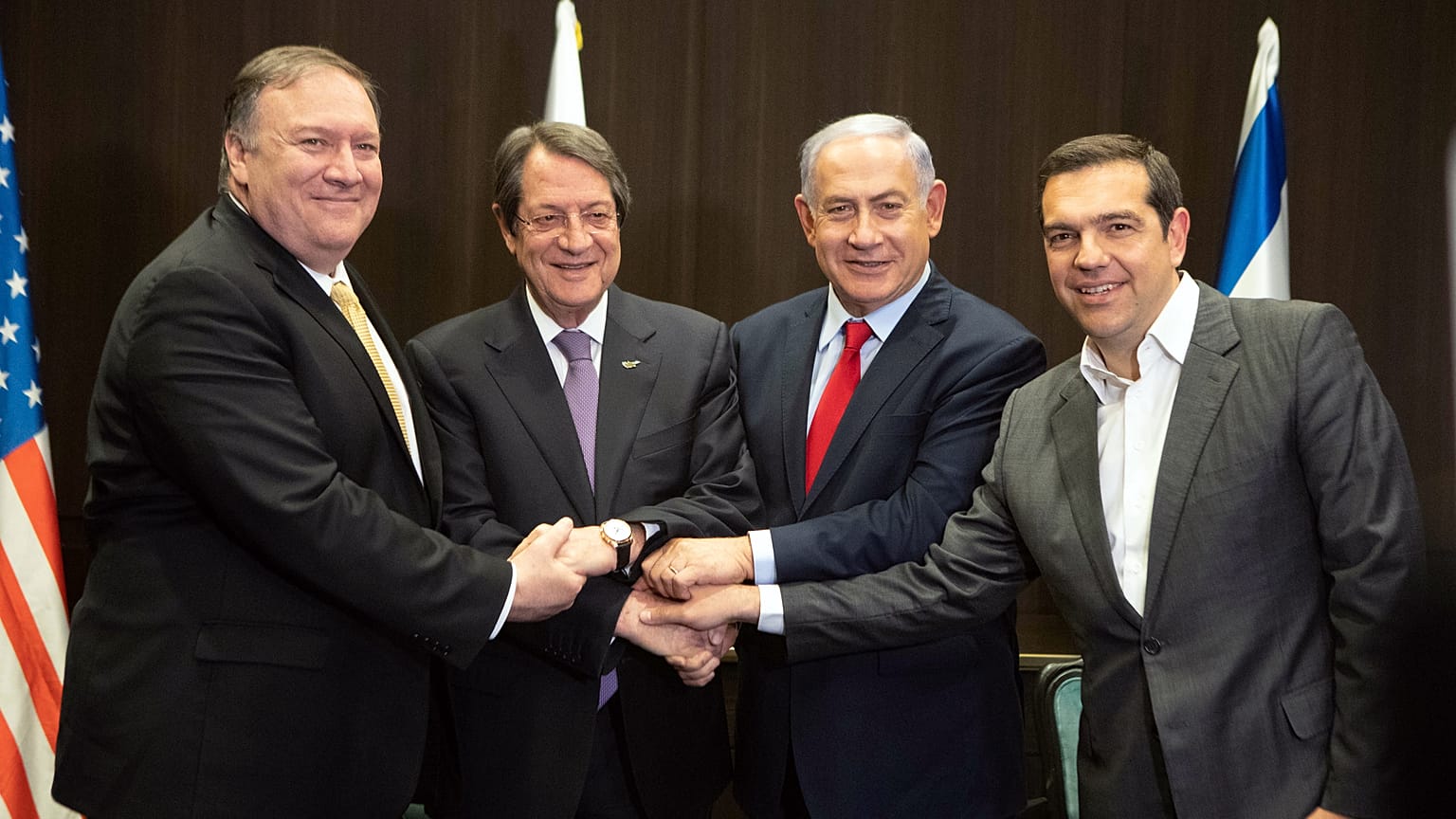 Πομπέο: Ενεργειακοί εταίροι μας Ελλάδα, Κύπρος, Ισραήλ