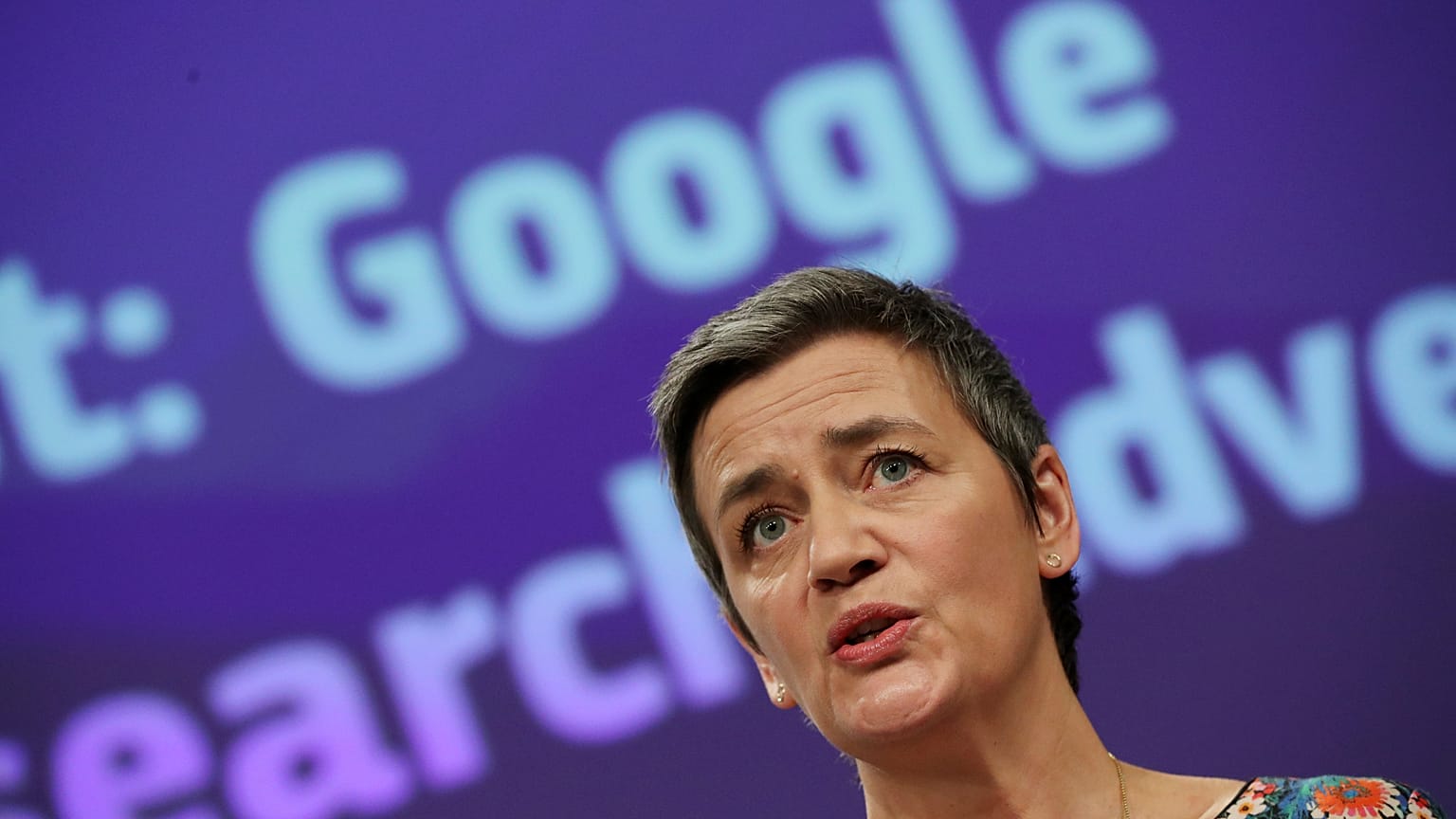 La Commissaire européenne chargée de la Concurrence Margrethe Vestager