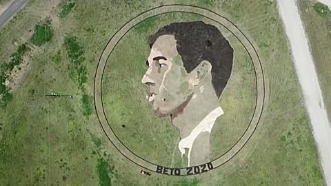 Beto ORourke Crop Circle