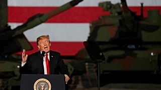 El presidente Donald Trump en Lima, Ohio. Estados Unidos. 20 de marzo 2019.