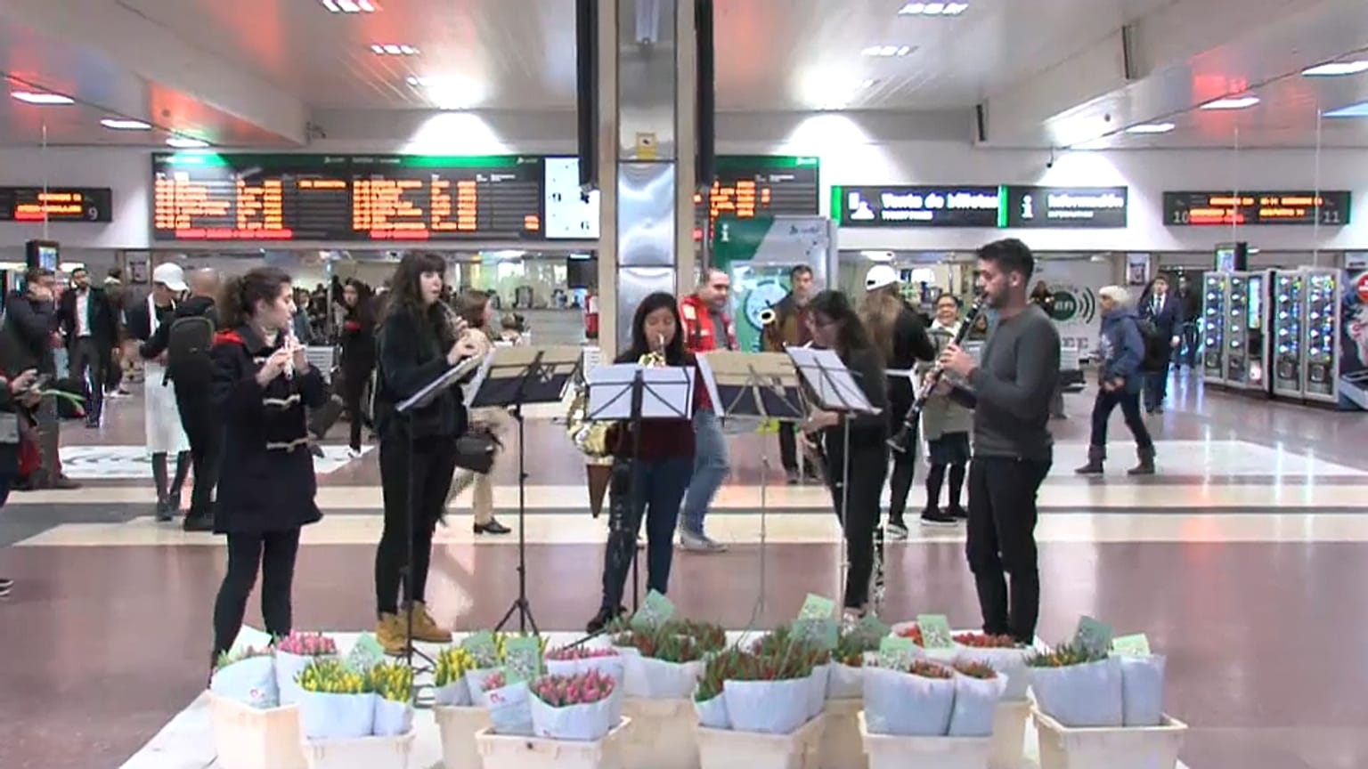 Madrid celebra chegada da primavera com concertos de música e flores
