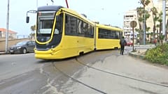 عربات ترام الإسكندرية الجديد - صورة من الفيديو