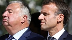 Affaire Benalla : Emmanuel Macron et Gérard Larcher, le président du Sénat