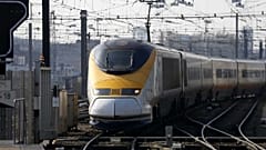 Un Eurostar arrivante en gare de Bruxelles Midi, le 15 mars 2016