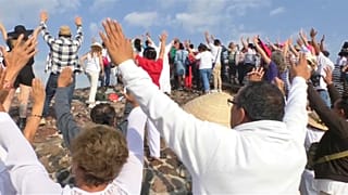 Mexico's spring equinox celebrated at ancient site