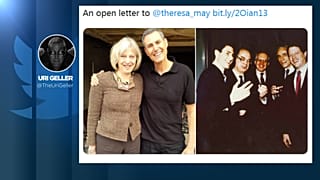 "Meine liebe Theresa": Uri Geller (72) will Brexit aufhalten