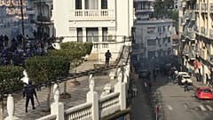 جانب من الاحتجاجات في الجزائر