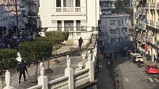 جانب من الاحتجاجات في الجزائر