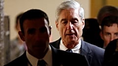 R. Mueller departs after briefing the U.S. Senate on his investigation