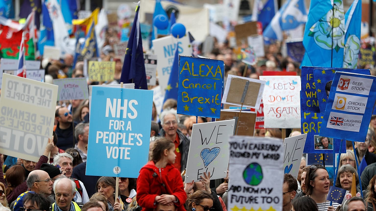 A corrida contra o tempo para travar o Brexit