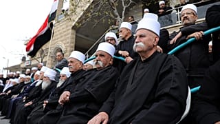 شاهد: احتجاج الدروز على دعم ترامب لسيادة إسرائيل على الجولان