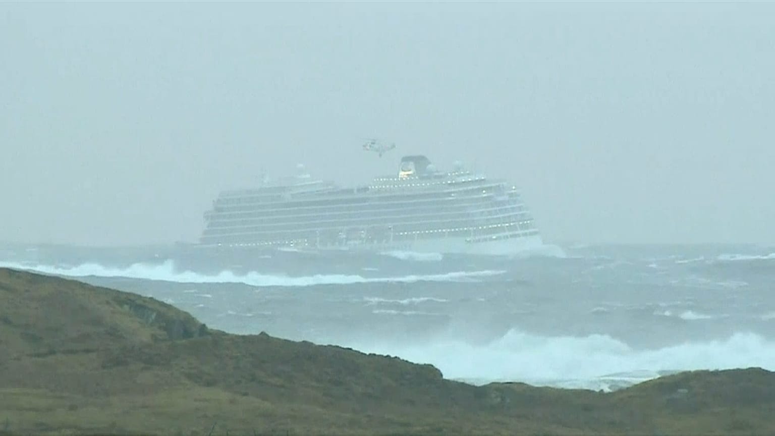 Rescate del crucero 'Viking Sky'