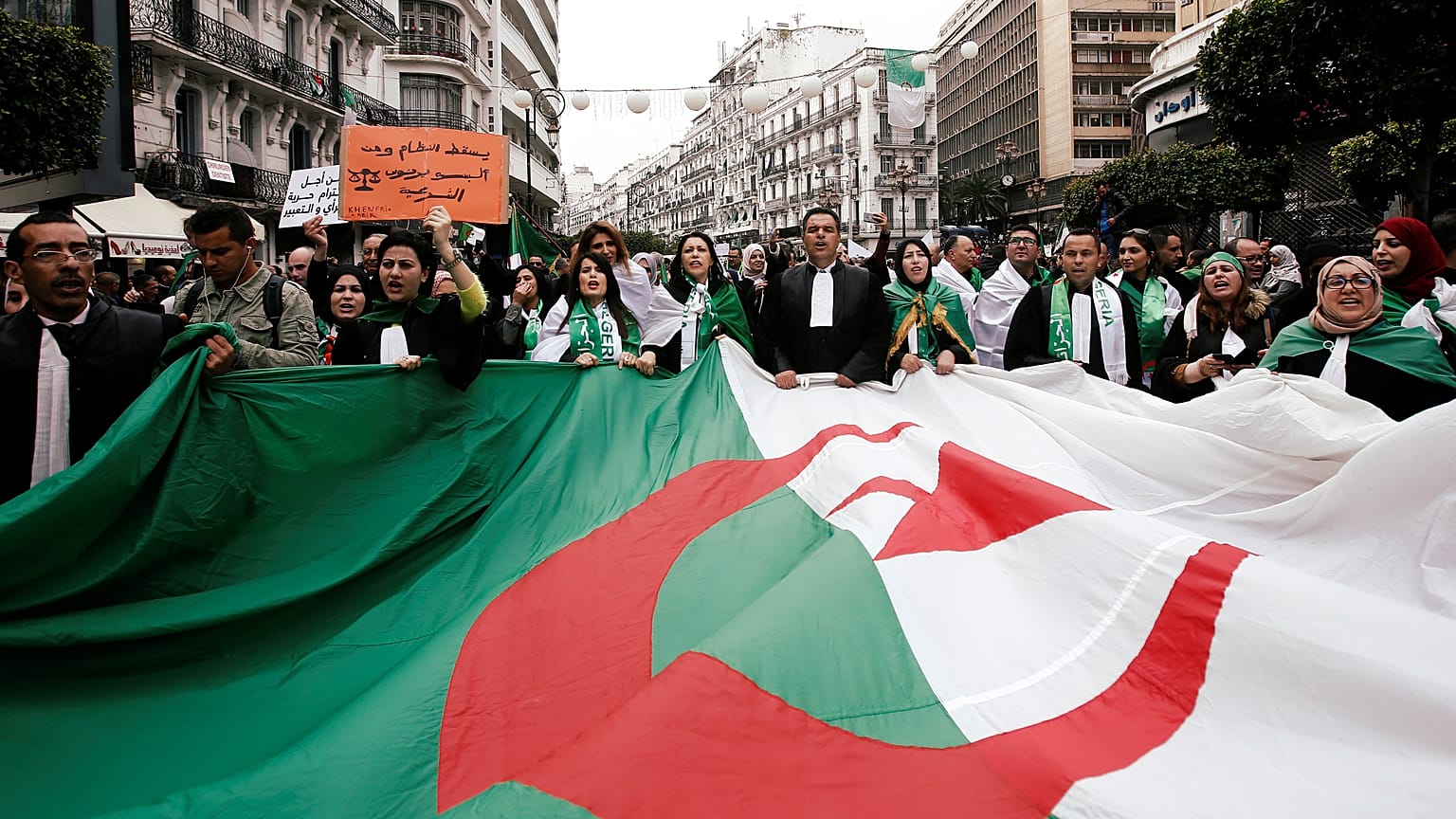 Bouteflika's FLN party supports army's call for ailing president to resign