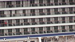 Kikötőben a Viking Sky
