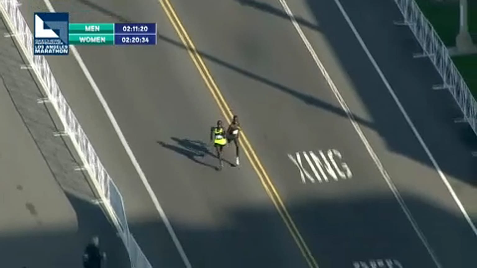 Drámai befutó a Los Angeles Maratonon