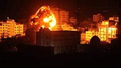 حمله هوایی اسرائیل به دفتر رهبر حماس در غزه