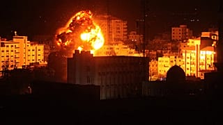 حمله هوایی اسرائیل به دفتر رهبر حماس در غزه