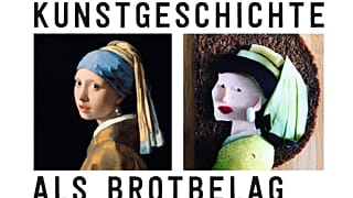 Kunst auf dem Teller statt auf der Leinwand: #KunstGeschichteAlsBrotbelag gibt es nun als Buch