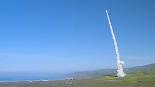 Both interceptors zeroed in on the target, which was launched 6437km away