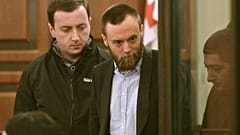 Jack Shepherd appearing in a Georgian court in January