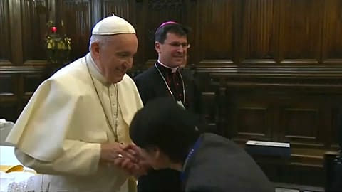 Pope Francis doesn't want anyone to kiss his papal ring  
