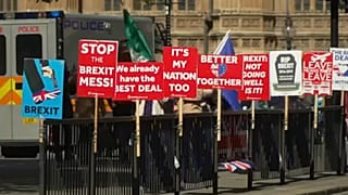 Abstimmung über Brexit-Alternativen